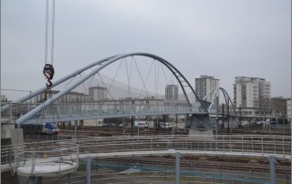 RECOVIB Tiny in use on Tours bridge